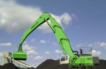 Innovative “Green Efficiency’ and Safety Features Marks the First Appearance of SENNEBOGEN Material Handlers at CONEXPO