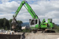 SENNEBOGEN Electric Material Handler Keeps Things Humming At Recycling Operation